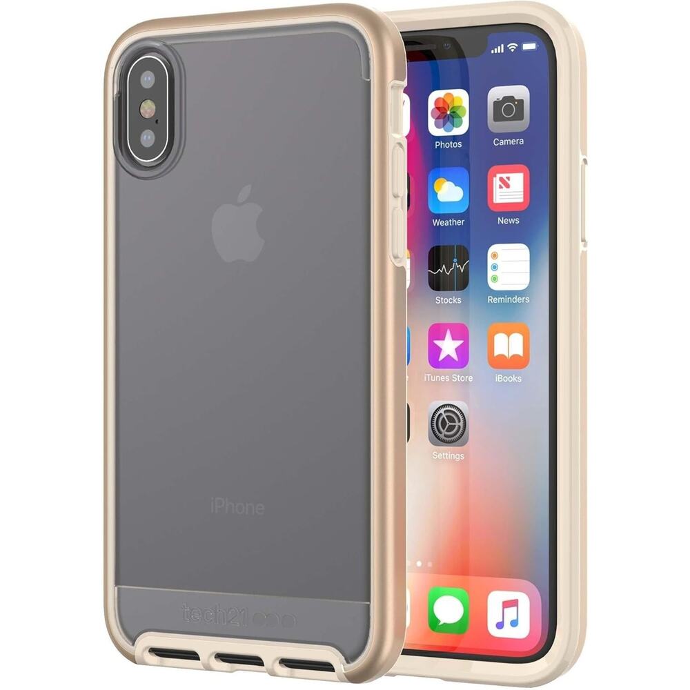 Tech21 Evo Elite Phone Case for Apple iPhone X - Gold